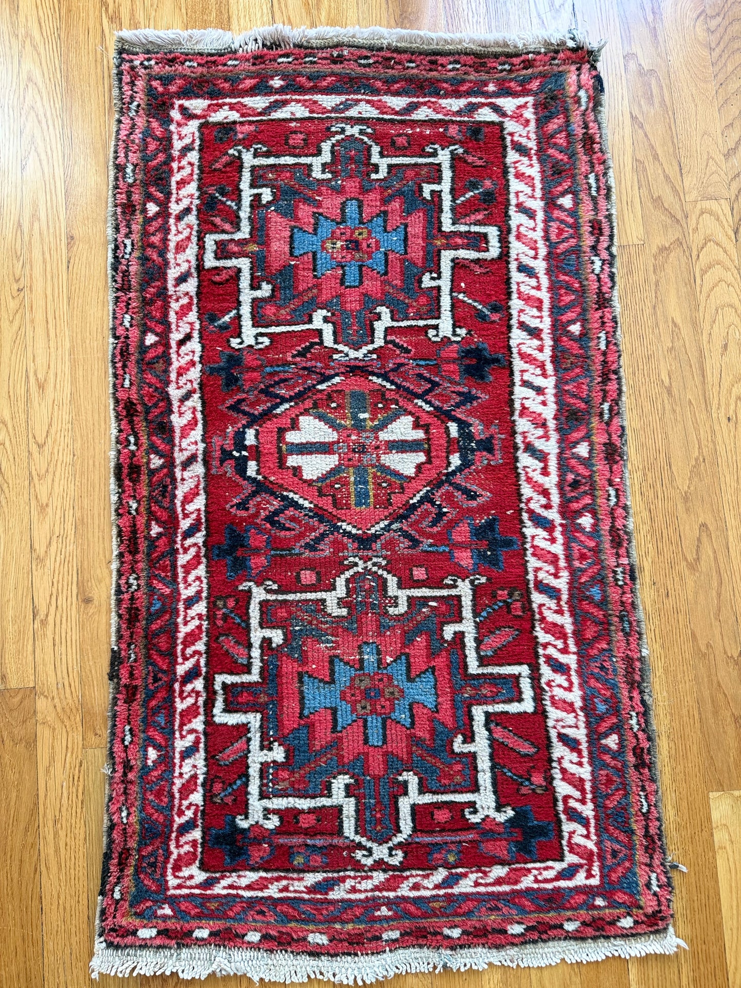 1007 | Adorable Persian Karaja with Original Lead Tag | 2.1 x 3.9