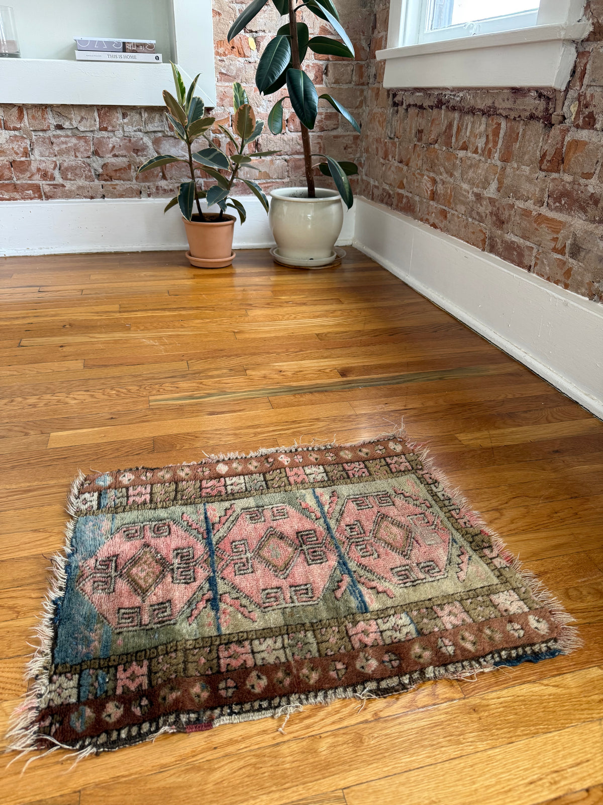 1077 | PISTACHIO Antique Northwest Persian Kurdish Rug | Circa 1900–1920 | 1.7 × 2.0